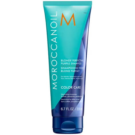 Moroccan Oil Blonde Perfecting Purple Shampoo